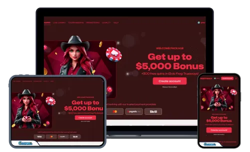 RubyReels Casino-sovelluksen kuvakaappaus